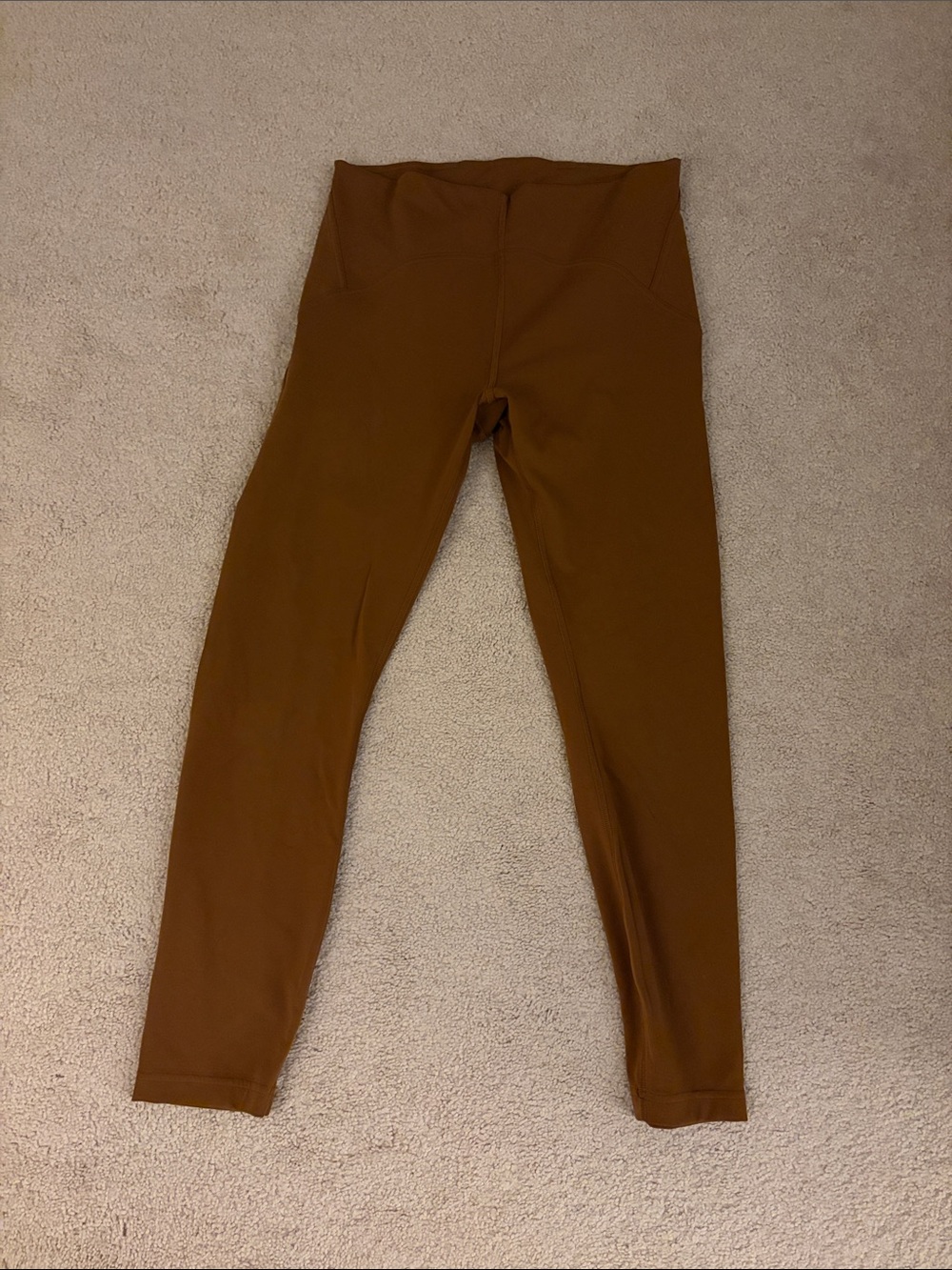 Lululemon  High-Waist Athletic Leggings - Brown